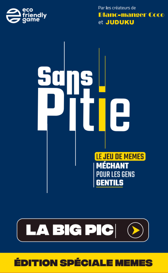 SANS PITIE - LA RETENUE  Lebonjeu : un site de vente de jeux de société  sur la région Bordelaise